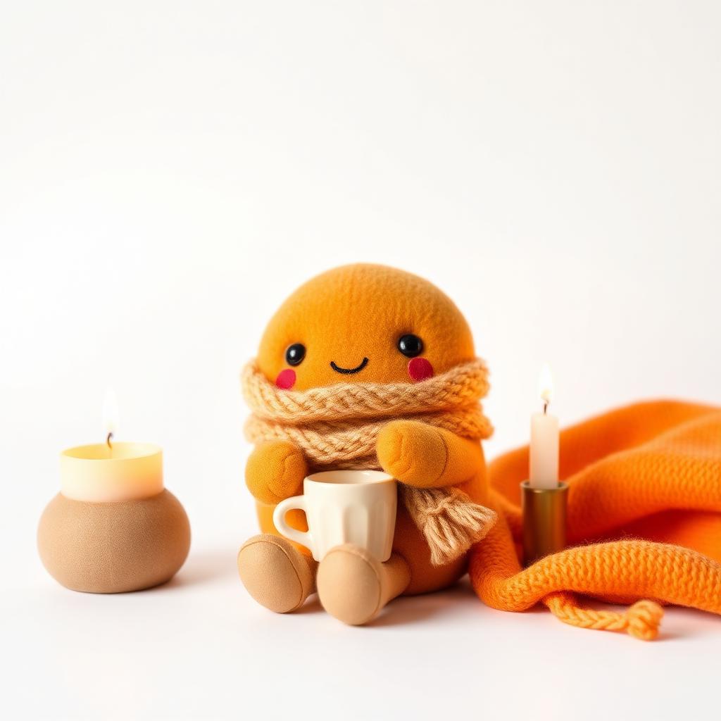 Hygge philosophy mascot