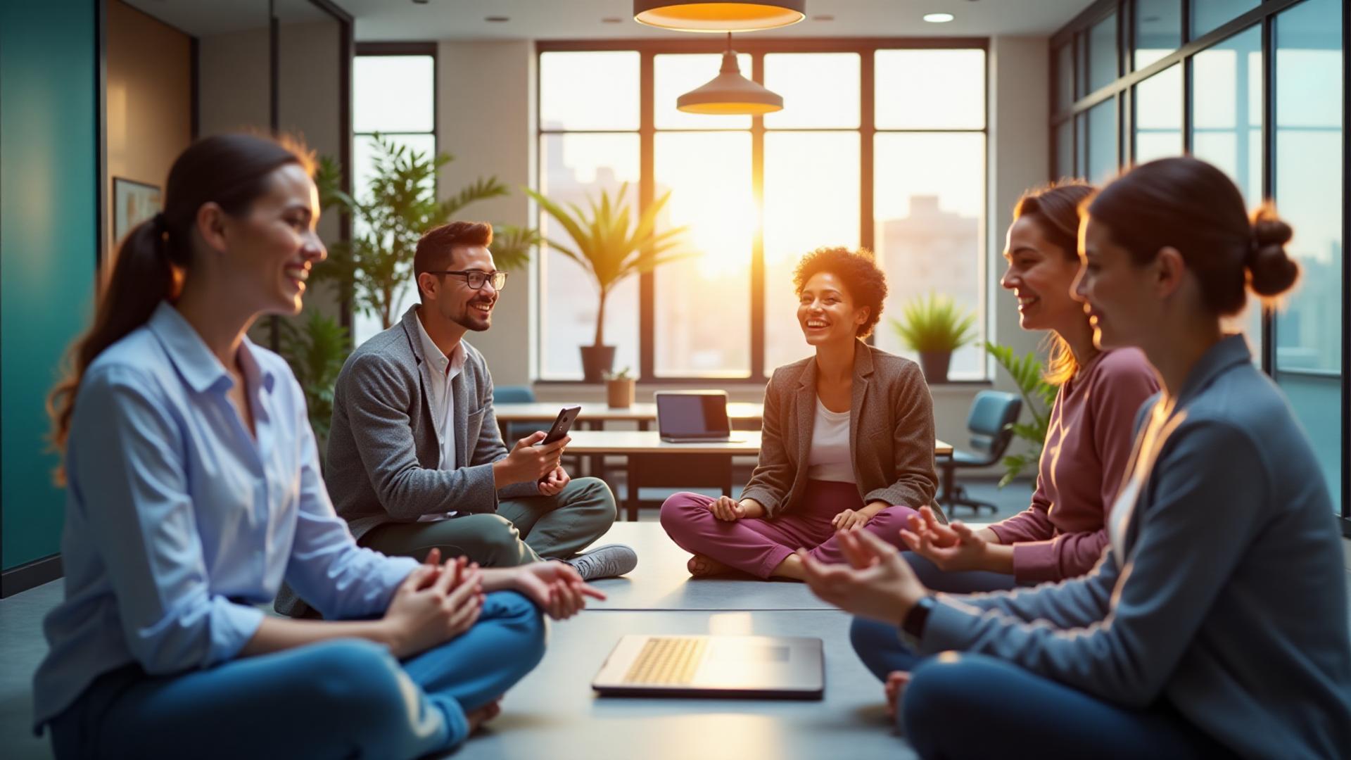 Workplace wellbeing transformation